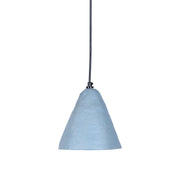 Lavinia - Pendant - Blue / Antique Zinc
