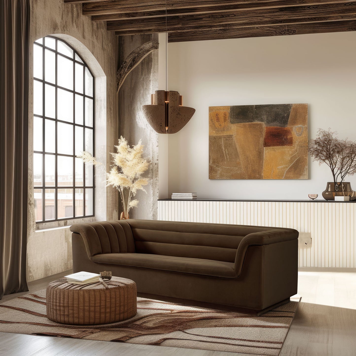 Cascade - Velvet Sofa