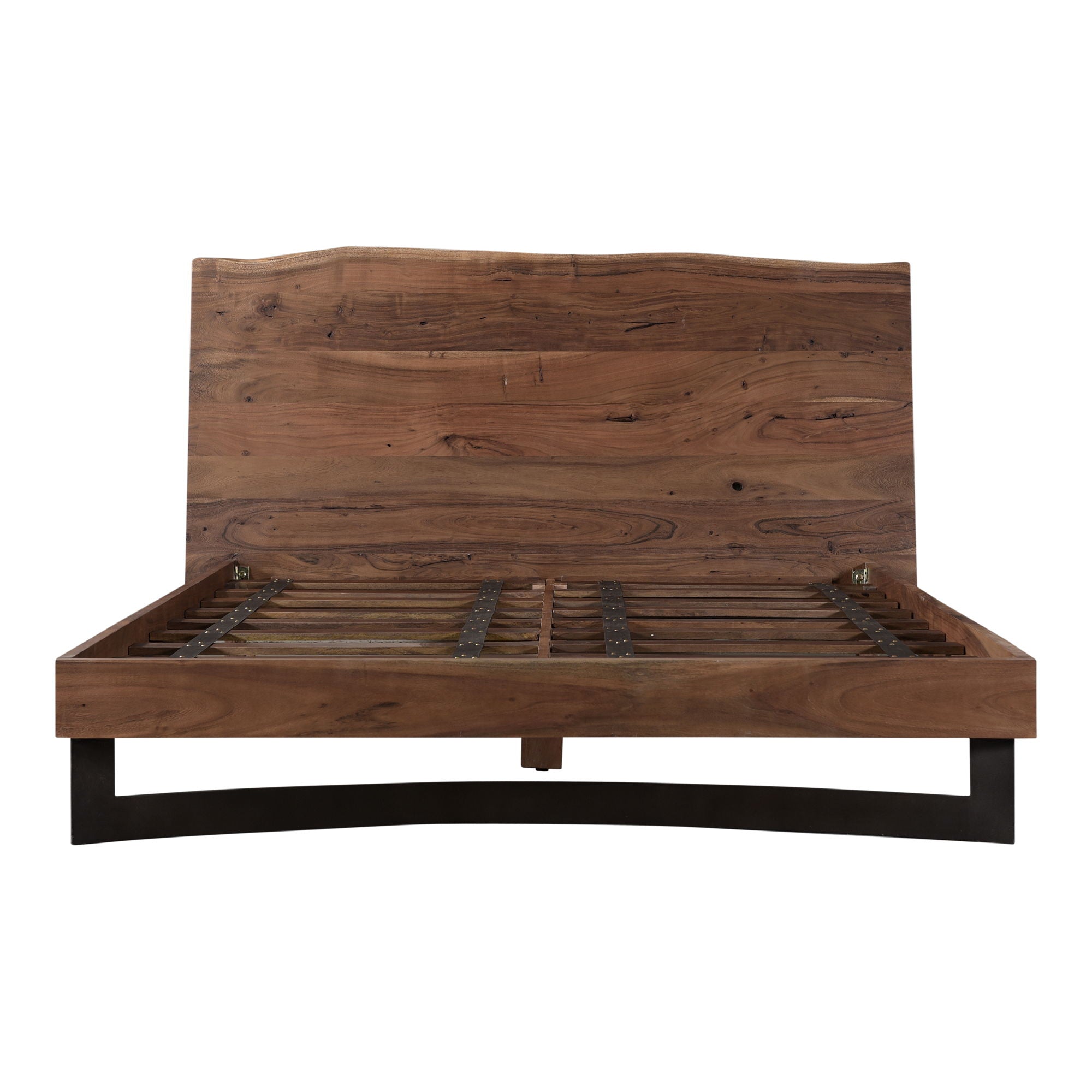 Bent - Queen Size Bed - Natural Stain