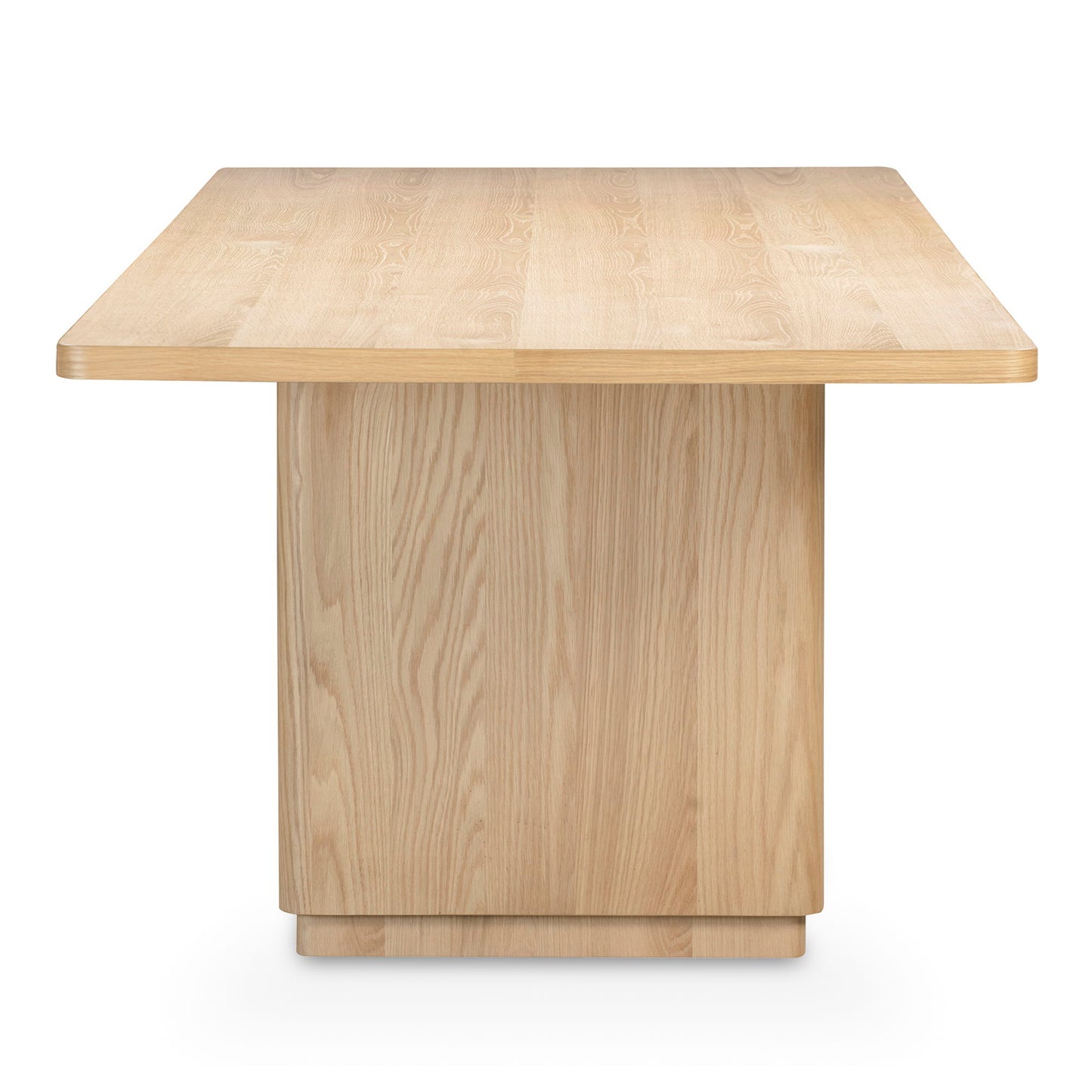 Round Off - Large Dining Table - Light Brown