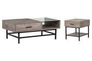 Fenwick - Rectangular Lift Top Cocktail Table Set