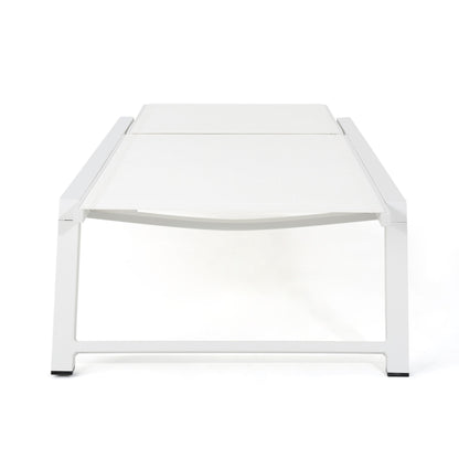 Myers - Chaise Lounge - White