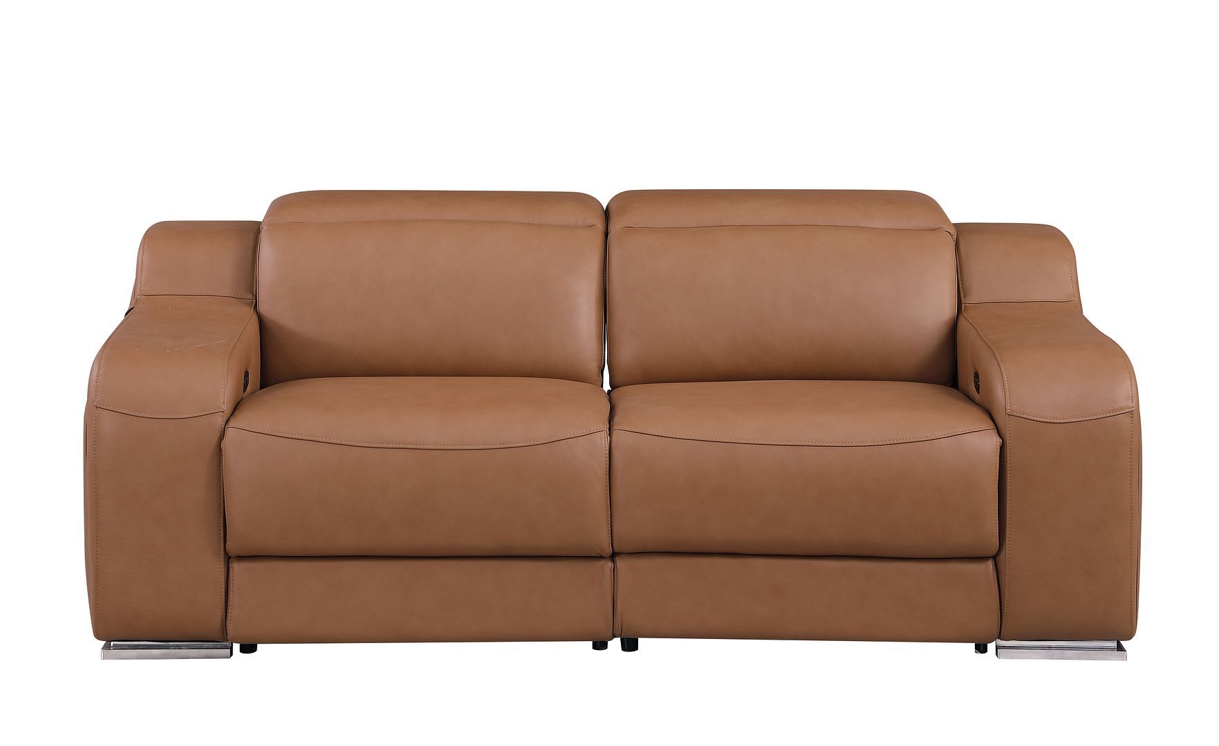 1116 - 6-Piece Modular Power Reclining Sofa, Loveseat & Chair Set In With 6 Power Recliners & Power Headrests