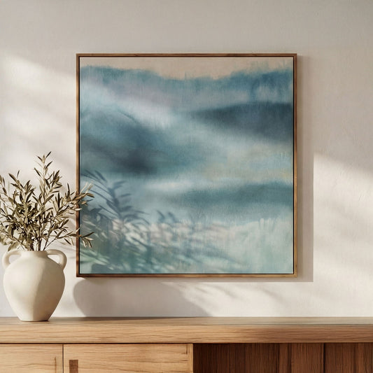 Neptune - Framed Painting - Multicolor