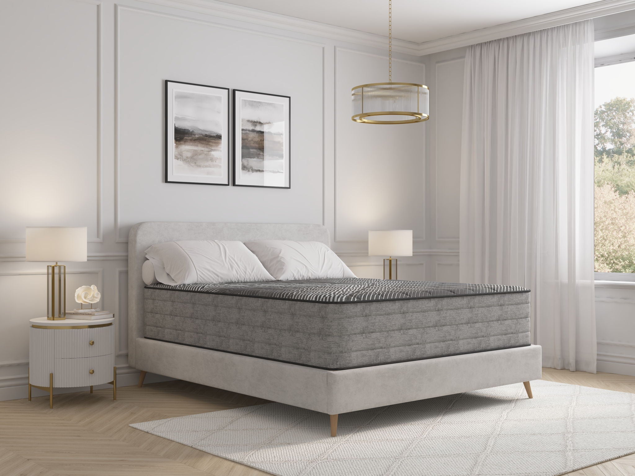 TRU Performance - 14" Black Ice Firm Mattress