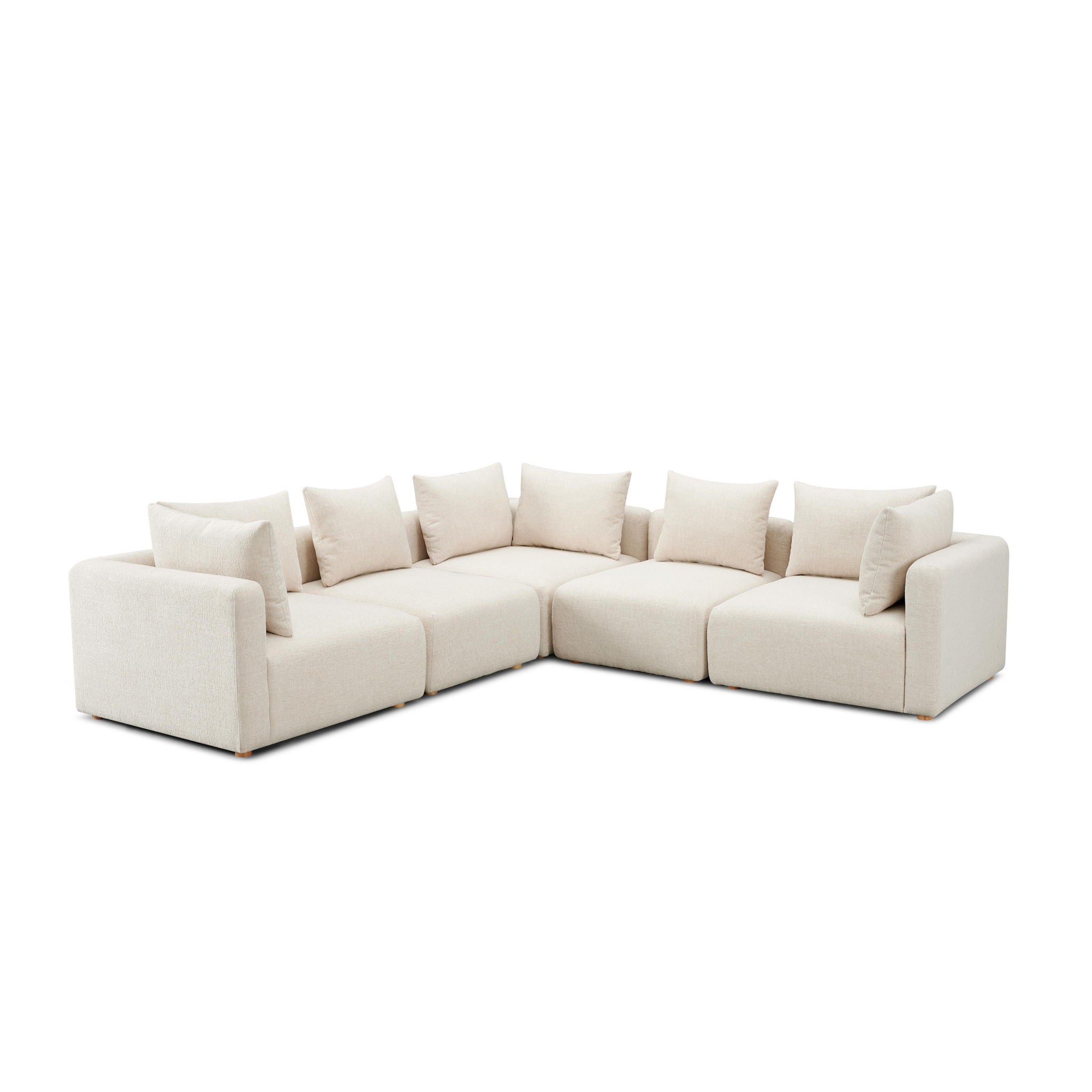 Hangover 5-Piece Modular L-Sectional