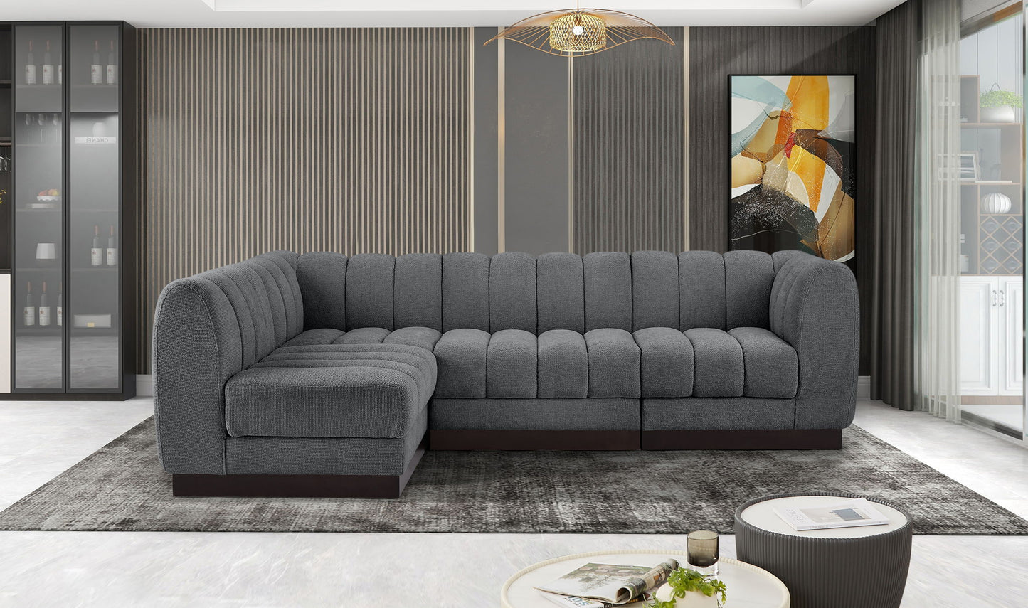 Quinn - 4 Piece Modular Sectional