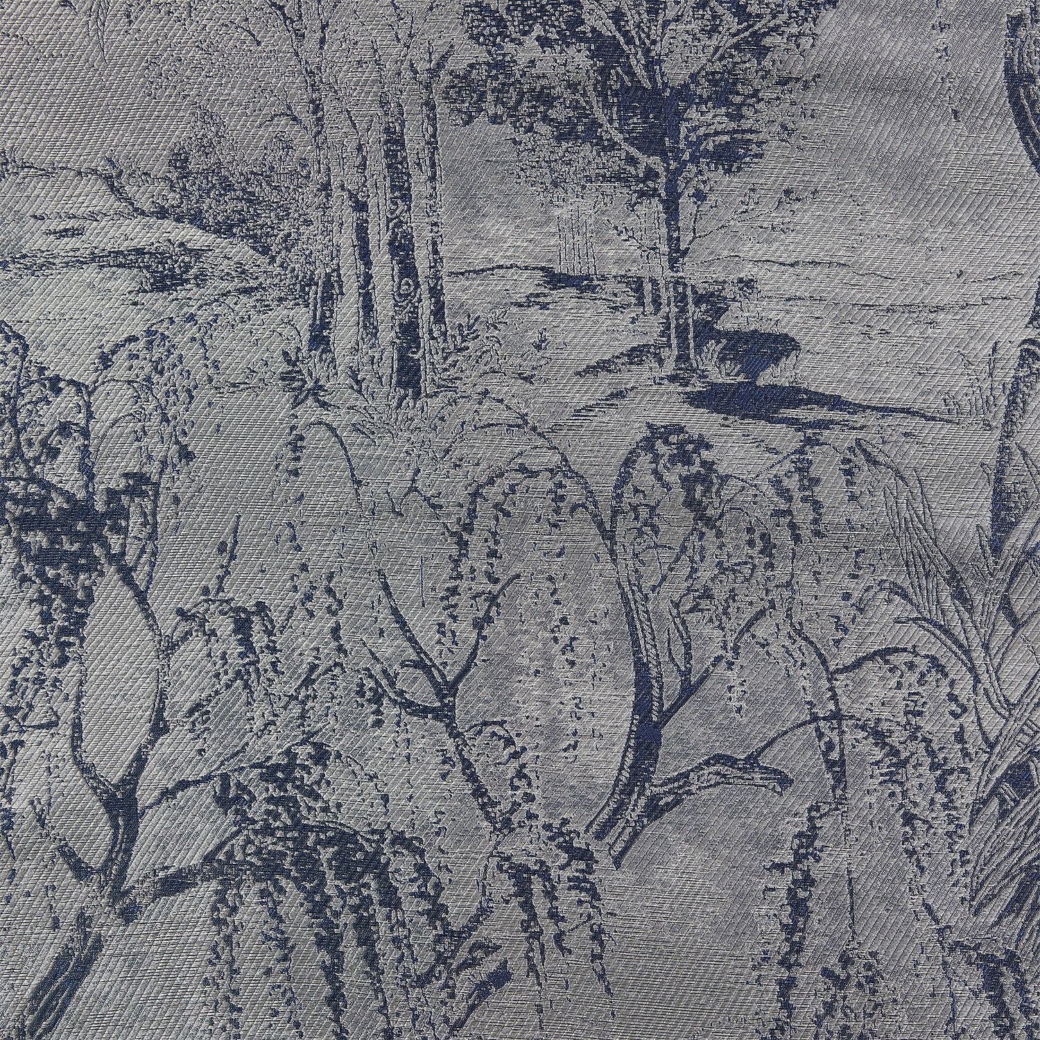 Pastoral Jacquard - Euro Sham - Silver