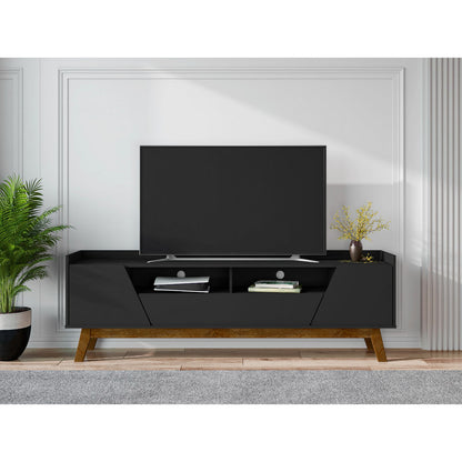 Marcus - TV Stand With 4 Shelves And Soft Close Doors
