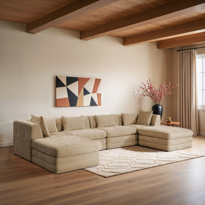 Stellar - 6 Piece Upholstered Modular Sectional