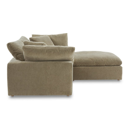 Terra Nook - Performance Fabric Modular Sectional - Desert Sage