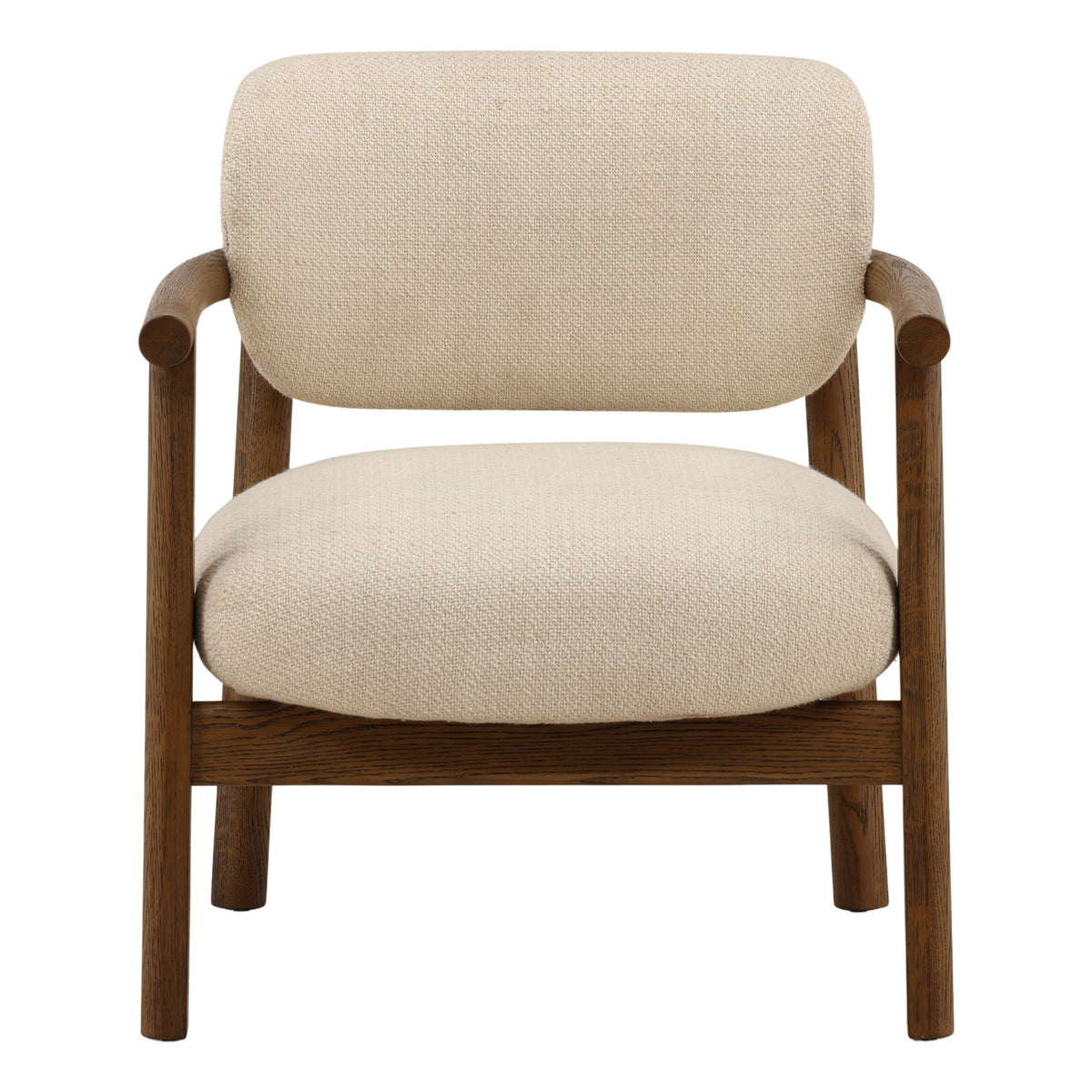 Zeidan - Occasional Chair - Light Sand And Brown