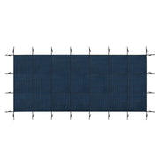 Swimming Pool Safety Cover For Rectangular Underground Pools - Blue