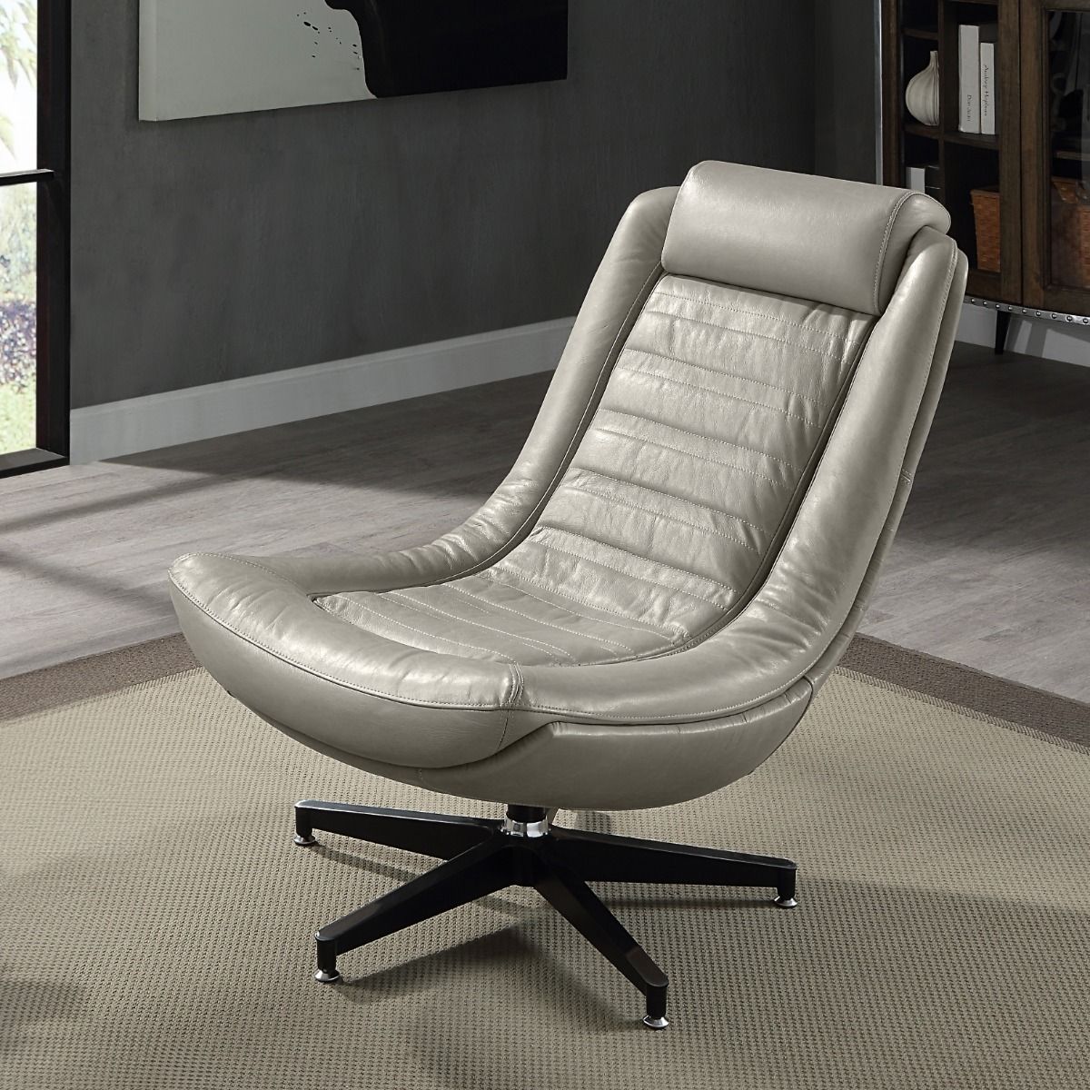 Pipino Accent Chair With Swivel - Thumbnail 3