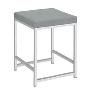 Upholstered Square Vanity Stool