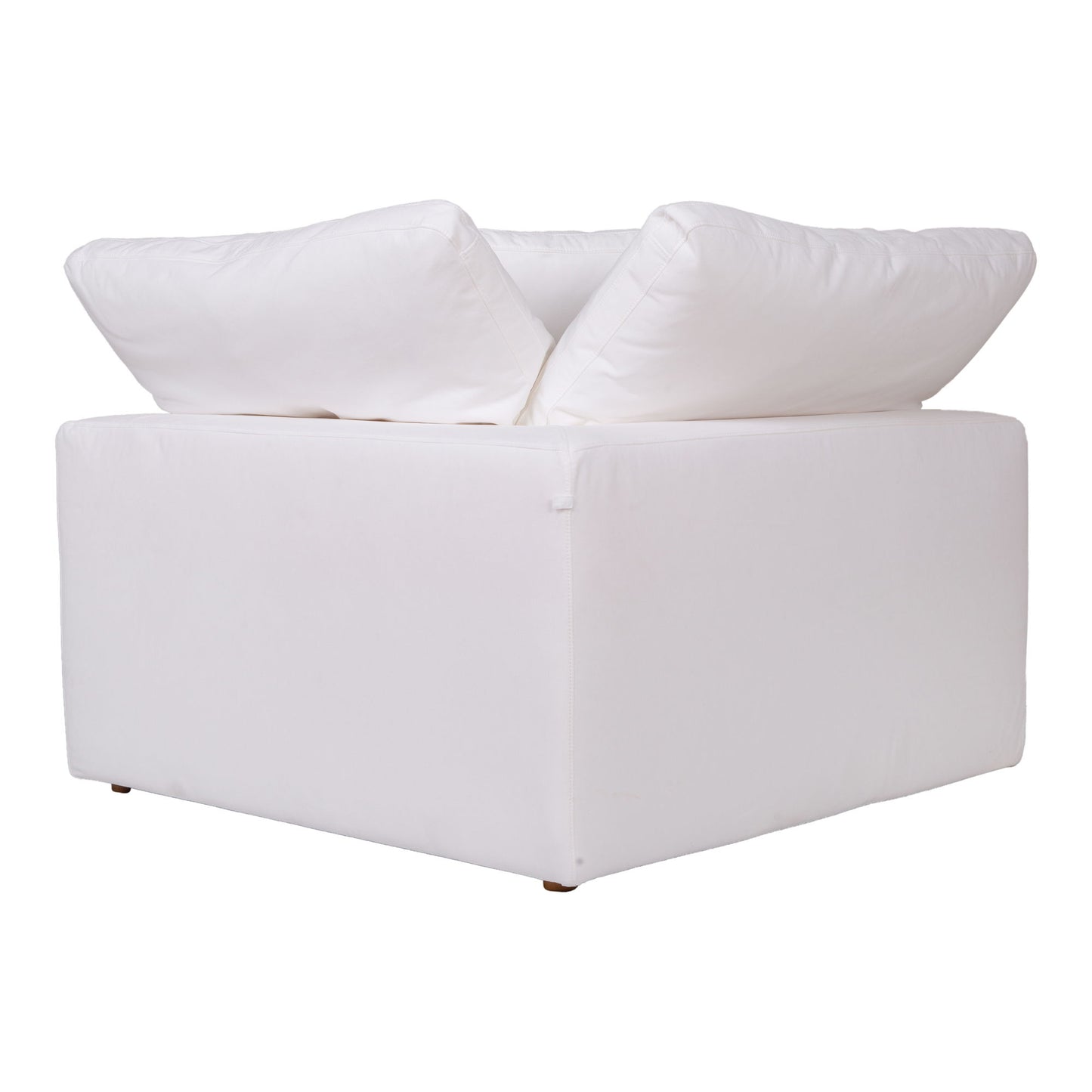 Clay - Livesmart Fabric Corner Chair - Cream