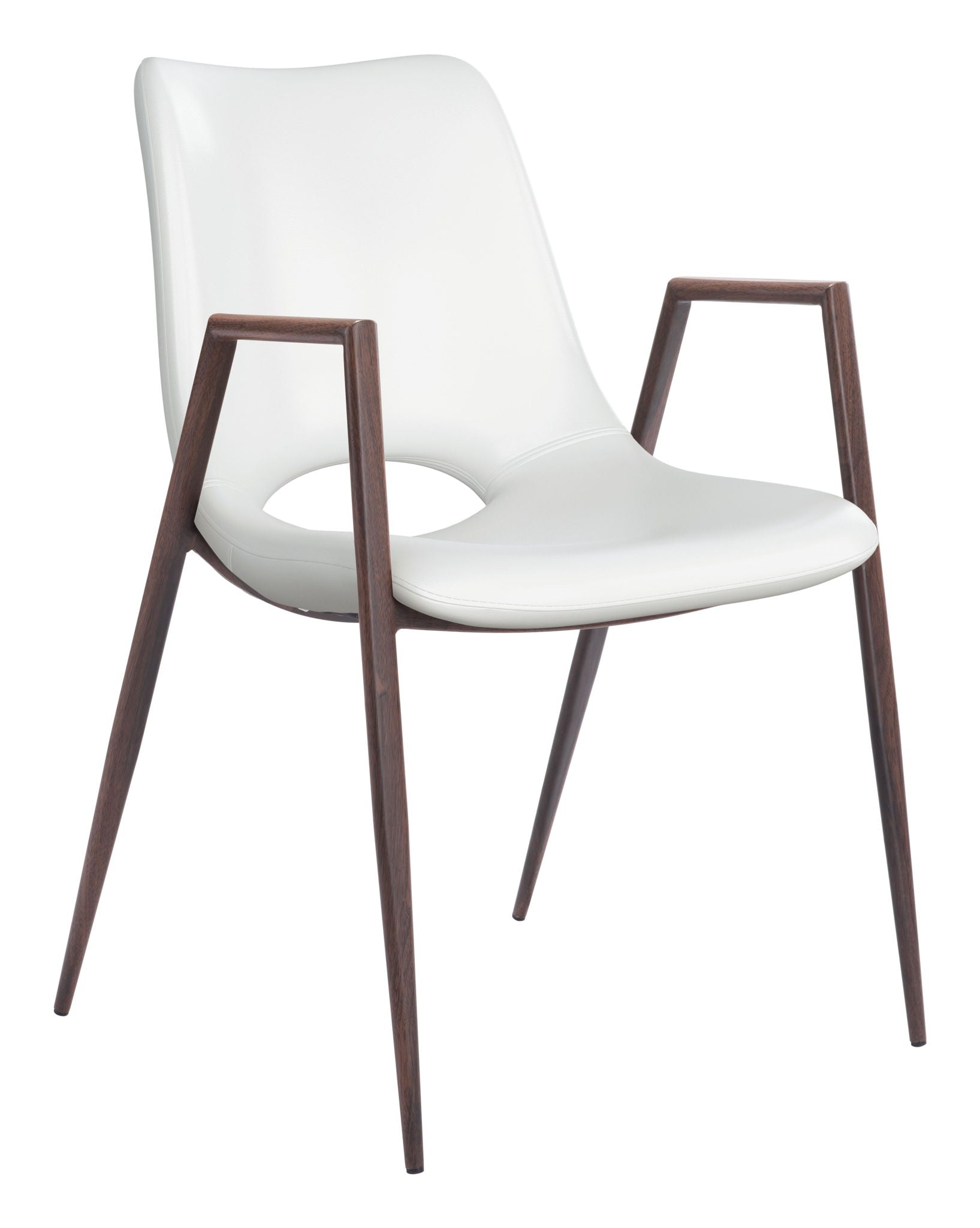 Desi - Dining Chair Walnut Legs (Set of 2)