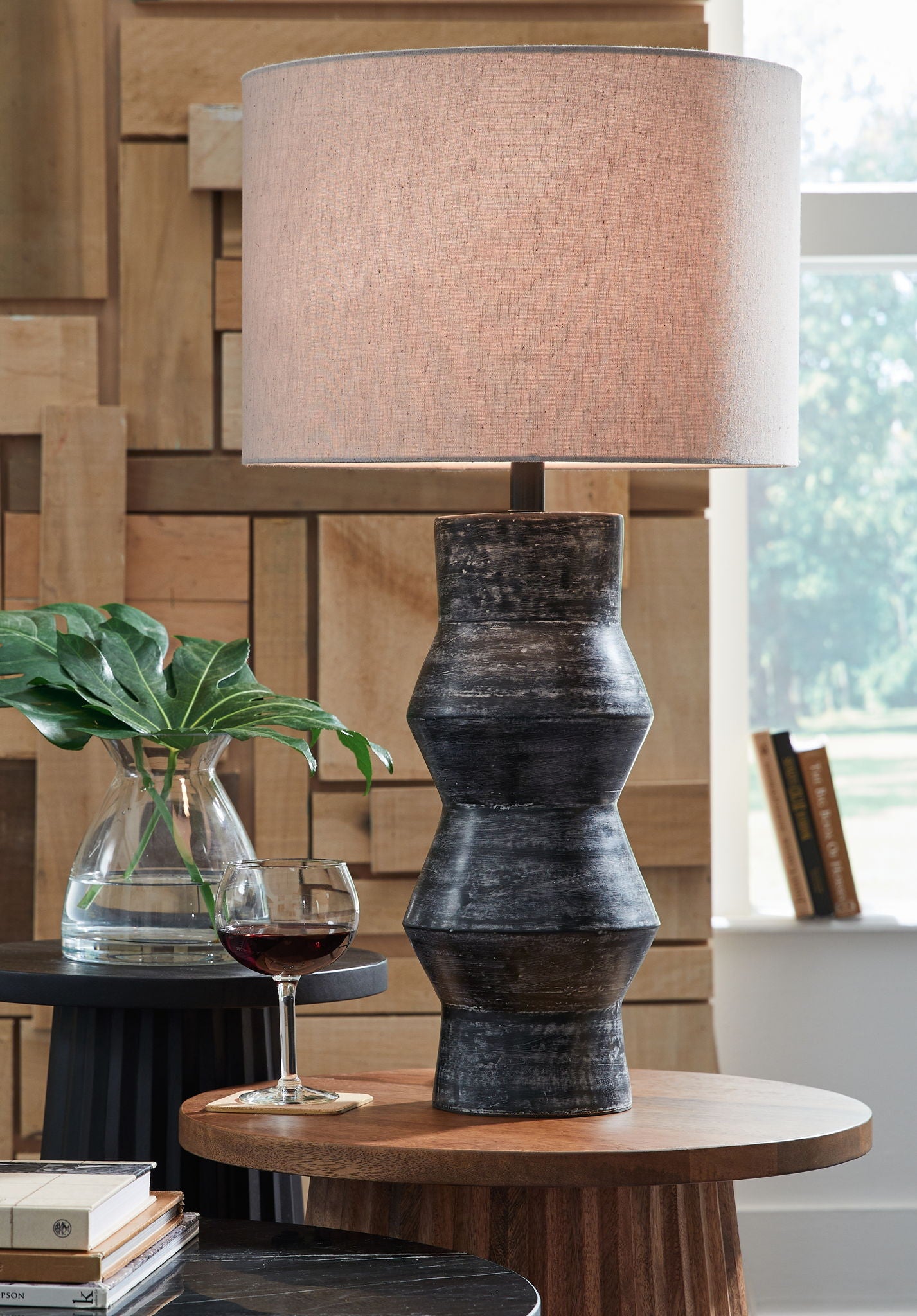 Kerbert Terracotta Table Lamp - Thumbnail 2