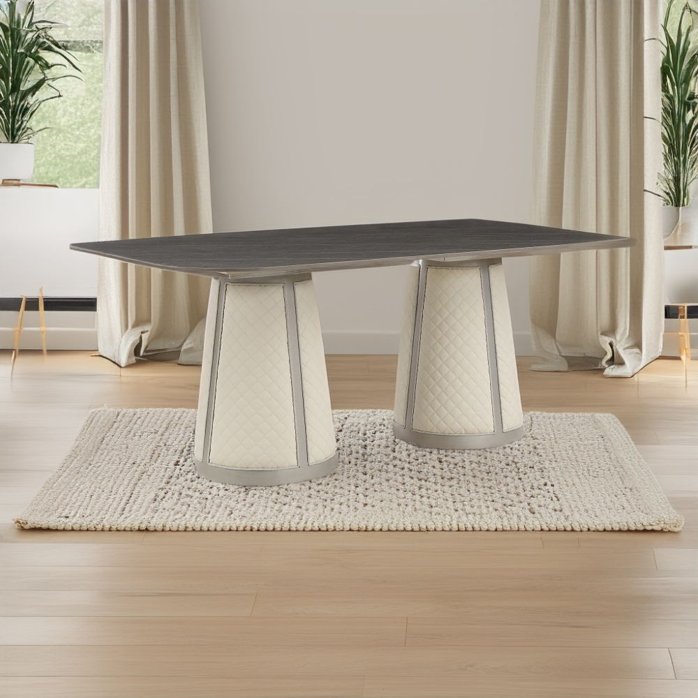 Kasa Dining Table with Sintered Stone Top