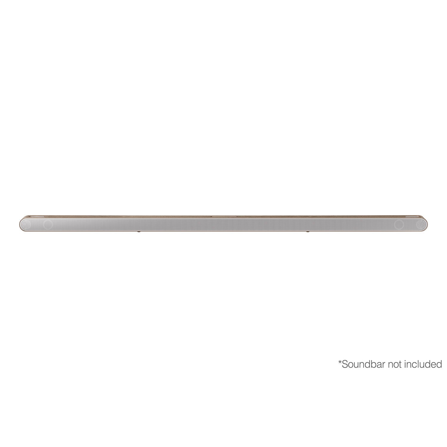 Samsung - Ultra Slim Soundbar Bezel - Teak