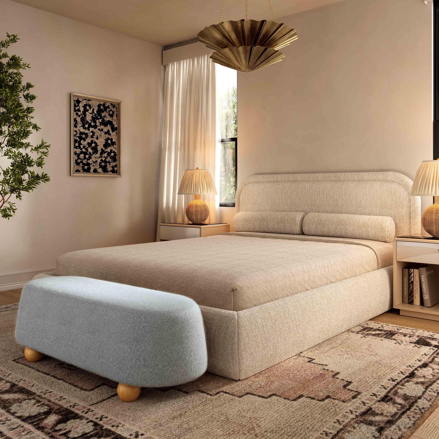 Jaine - Large Ottoman