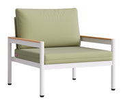 Lychee - Armchair - Green / White