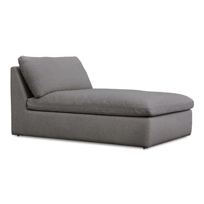 Miles - Outdoor Chaise - Light Gray