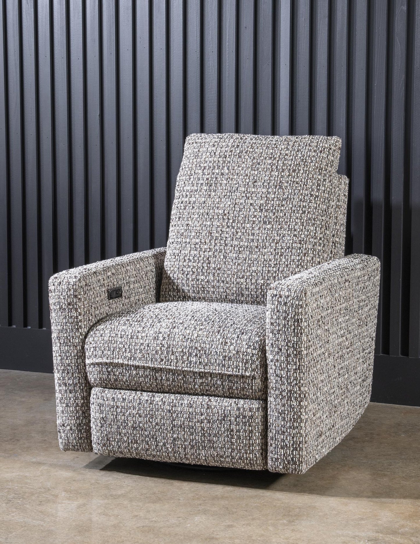 Solana - Swivel Glider Chair - Gray