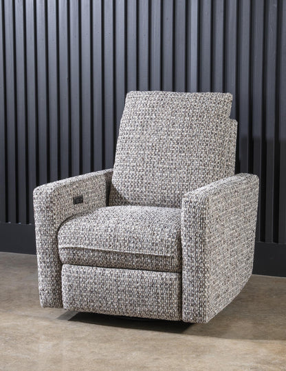 Solana - Swivel Glider Chair - Gray