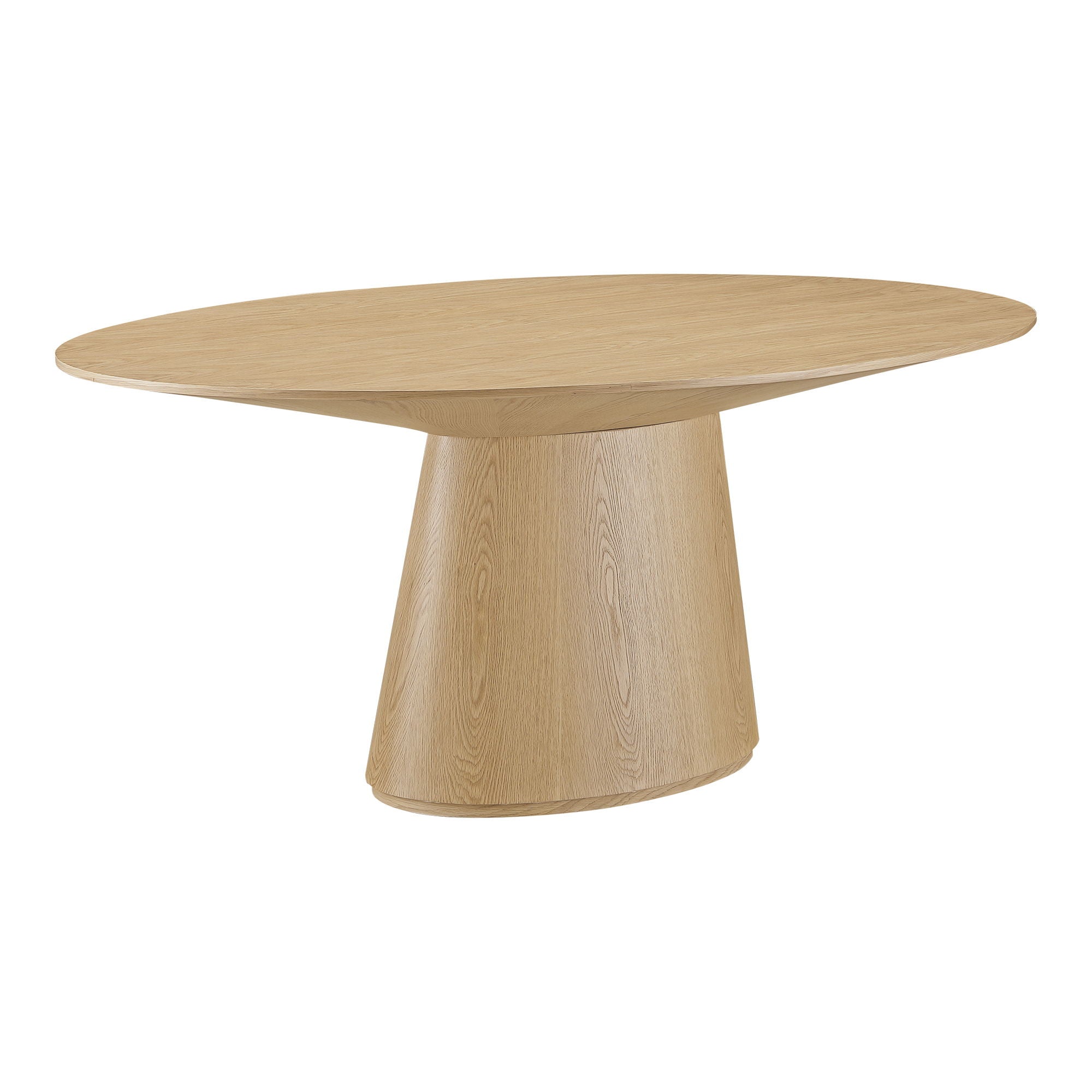 Otago - Oval Dining Table - Natural / Oak