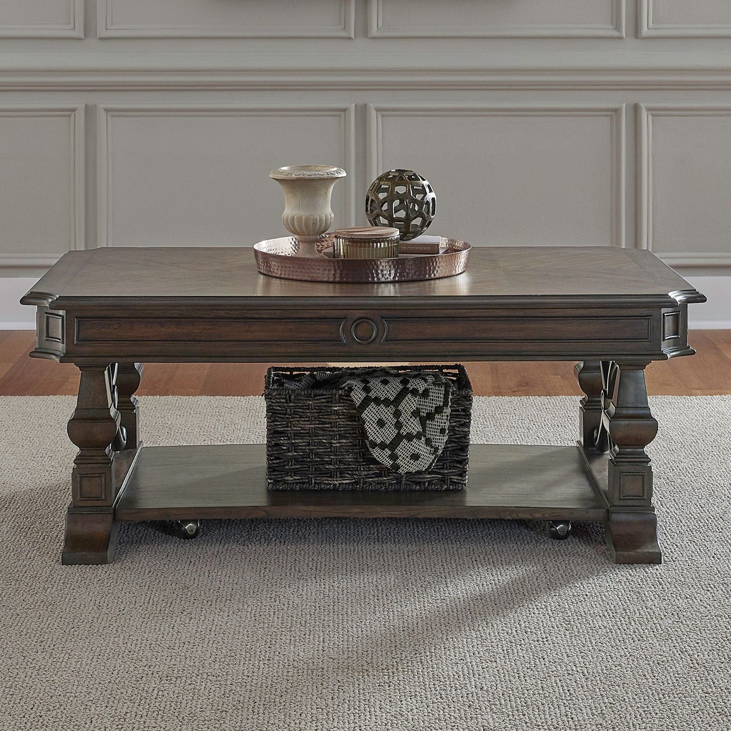 Provence Park - Cocktail Table - Chateau Brown