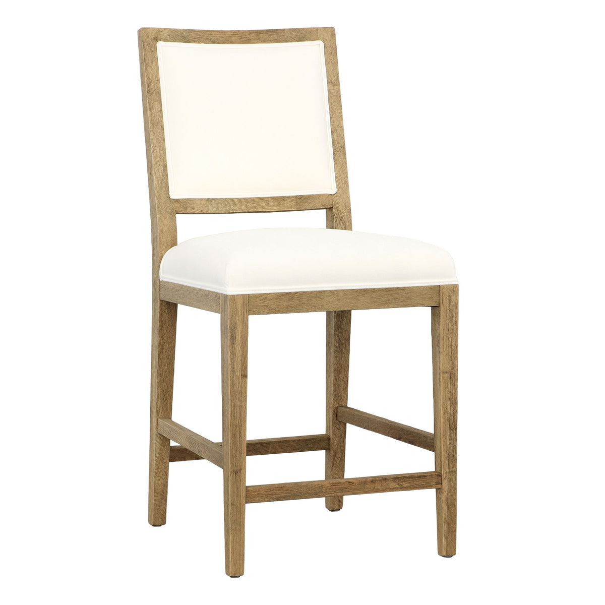 Croft - Counter Stool - Natural Warm Wash And White