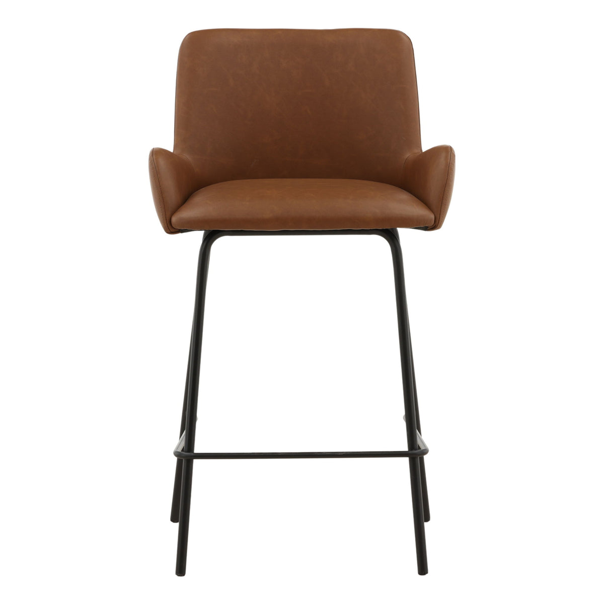 Zamar - Counter Stool (Set of 2) - Saddle
