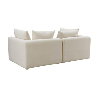 Hangover - Linen Loveseat - Cream