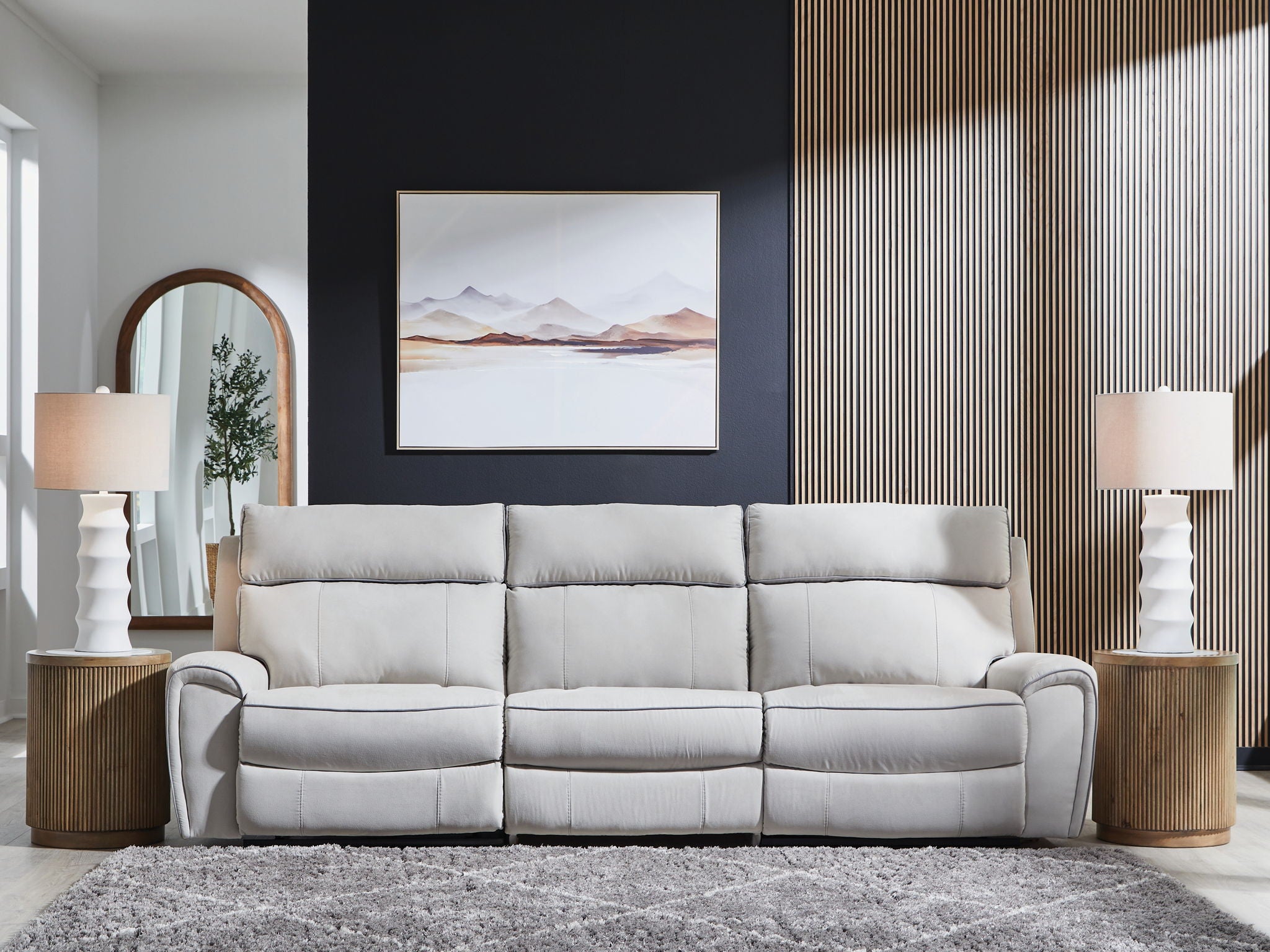 Ashley Furniture Social Pointe Reclining Sectional - Thumbnail 3
