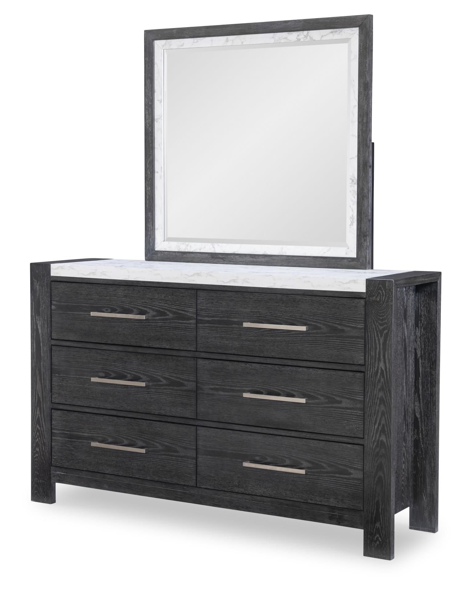 Horizons - Beveled Mirror - Espresso