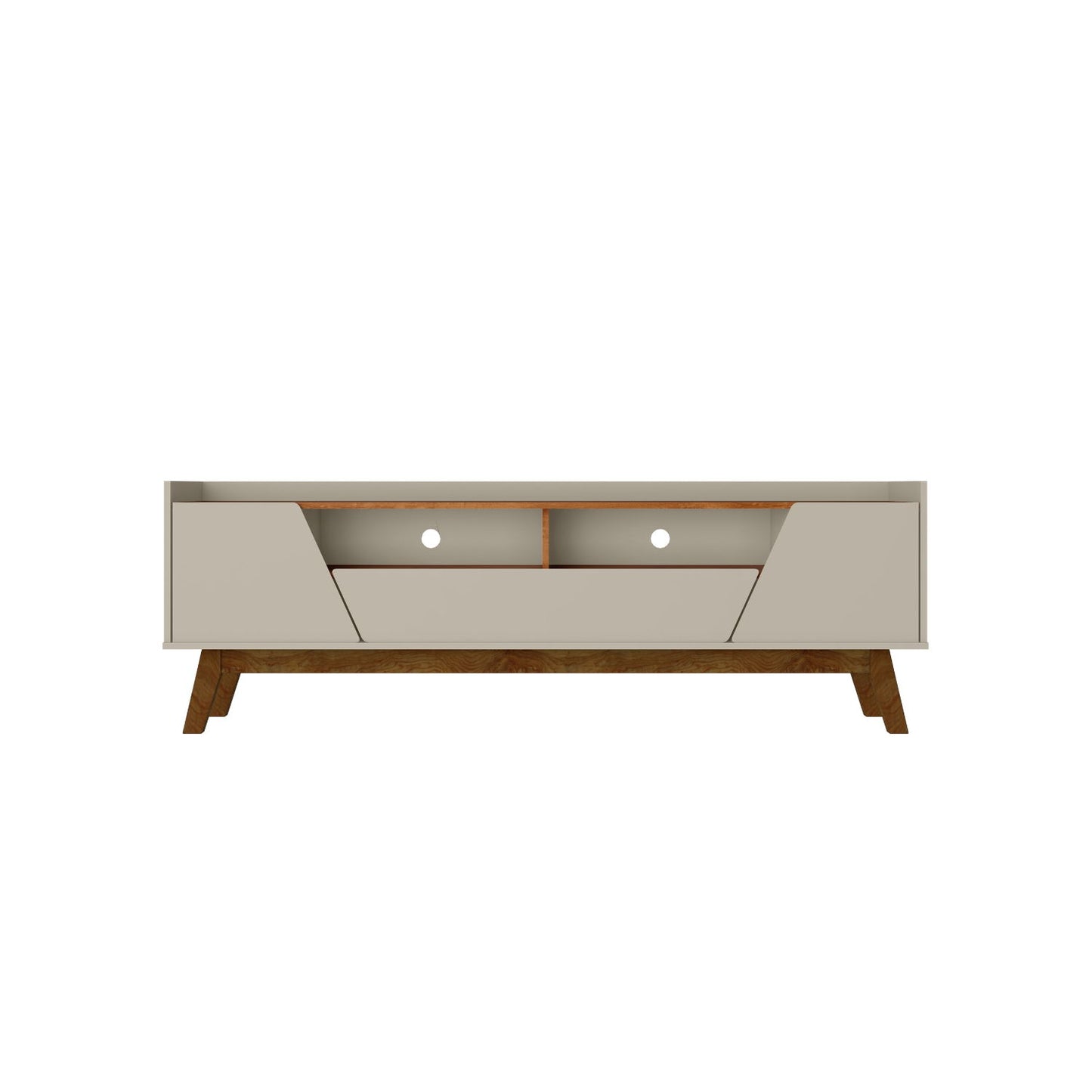 Marcus - TV Stand With 4 Shelves And Soft Close Doors