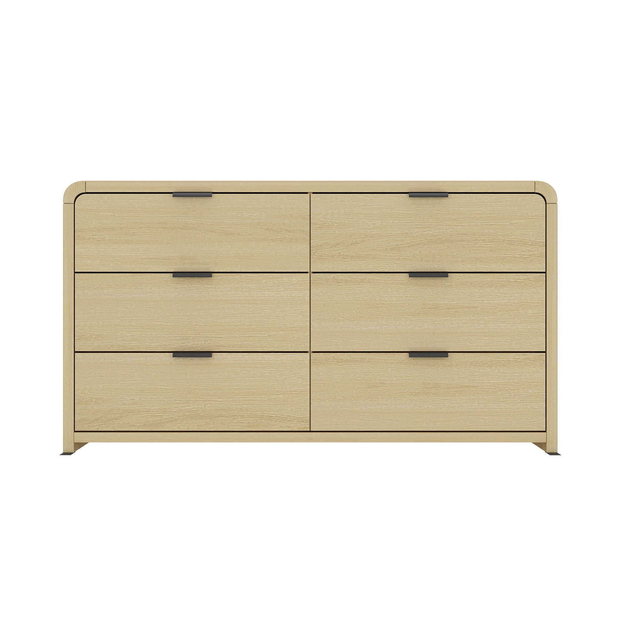 Grace - Dresser With 6 Drawers - Oak