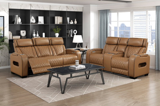 Power Reclining Sofa & Loveseat