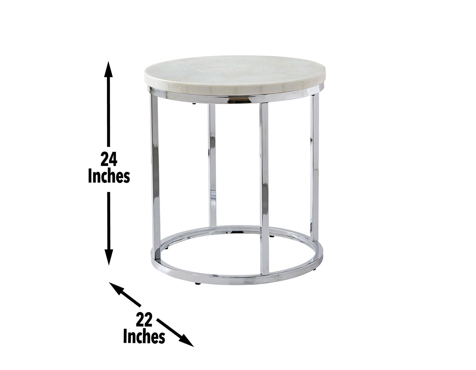 Echo - Marble Top Round Table
