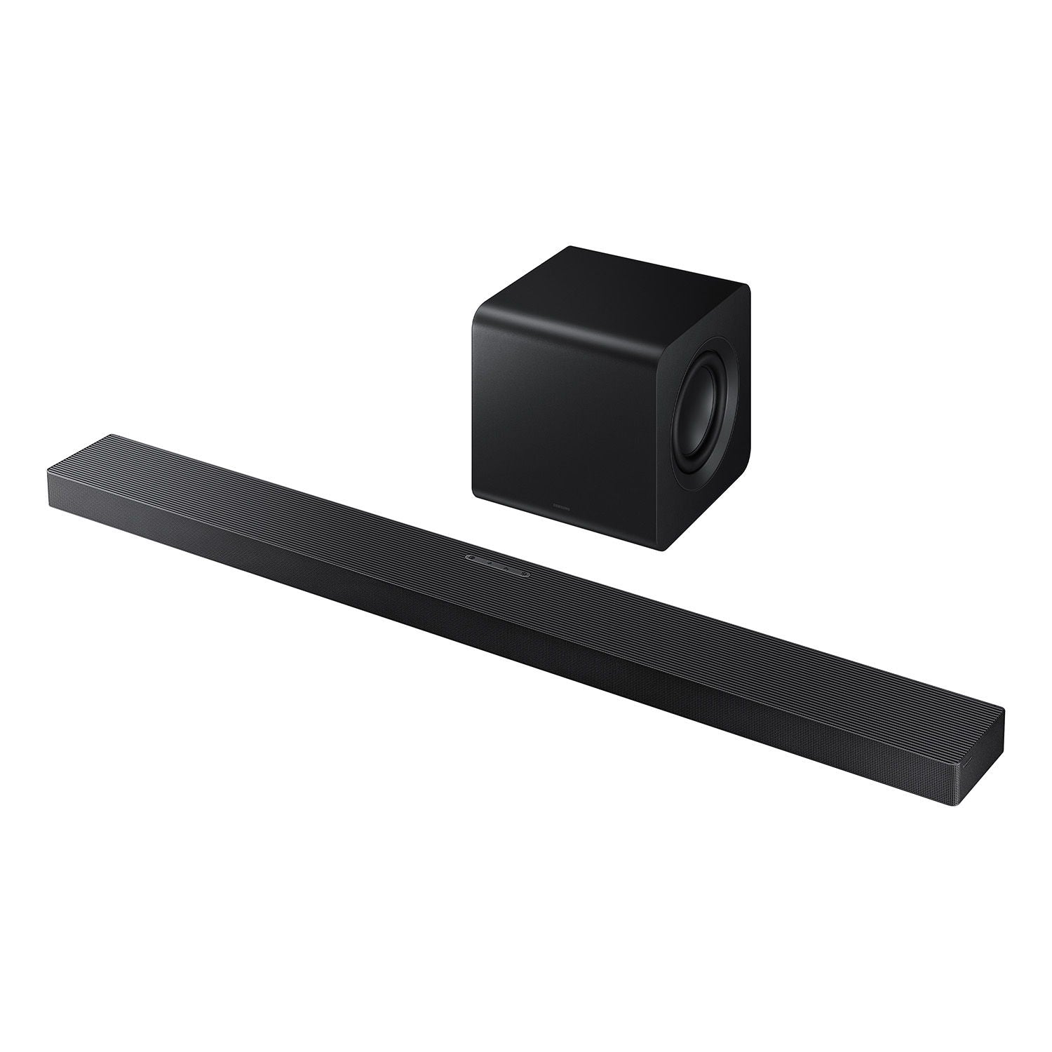 Samsung - 3.1.2 Channel Soundbar With Wireless Sub, Dolby Atmos - Black