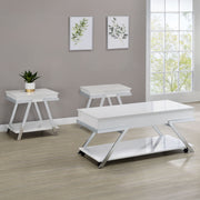 Zena - 3 Piece Occasional Set - White