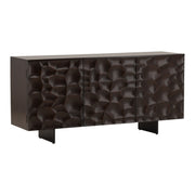 Tavian - Sideboard - Dark Brown And Black