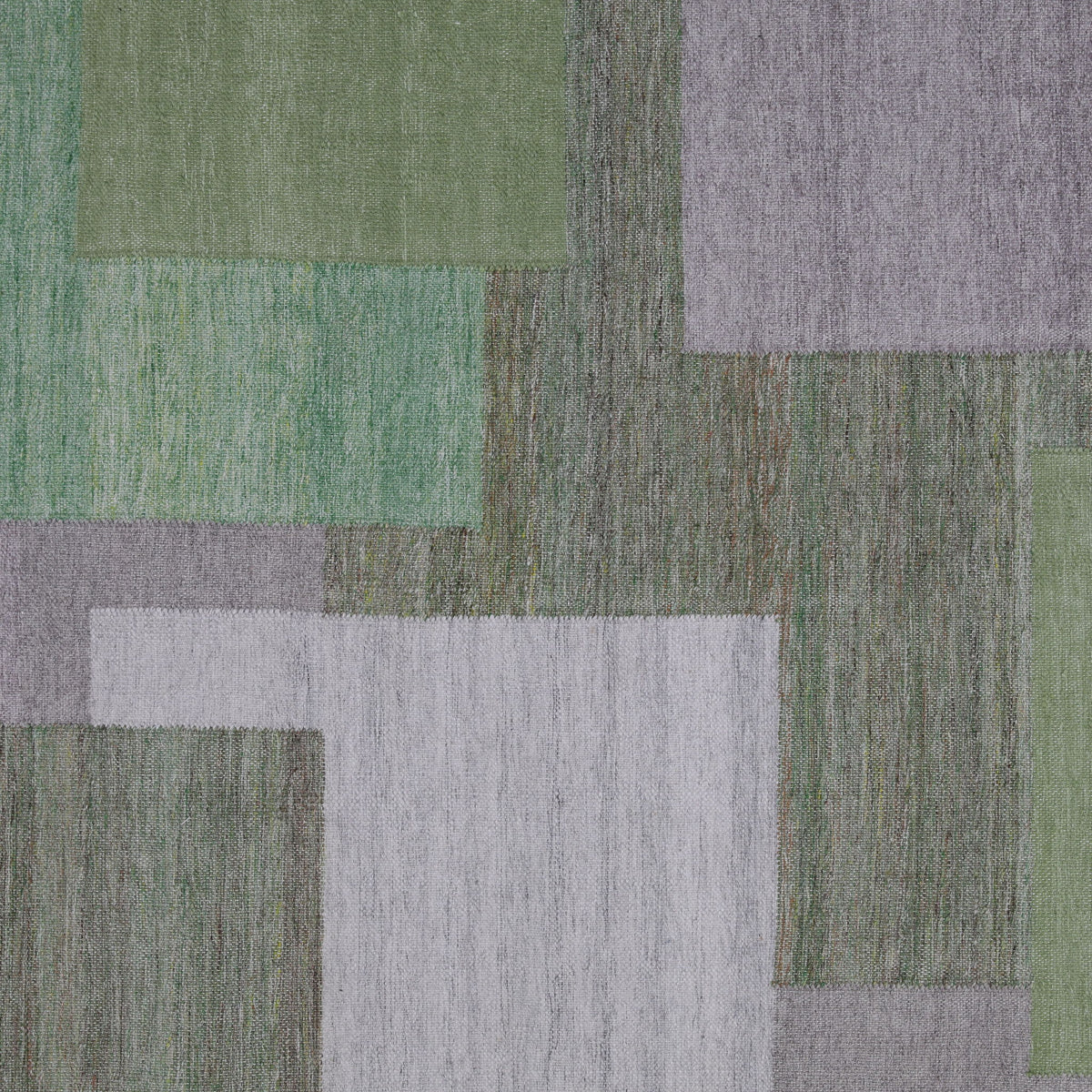 Carter - 6' × 9' Outdoor Rug - Green And Gray