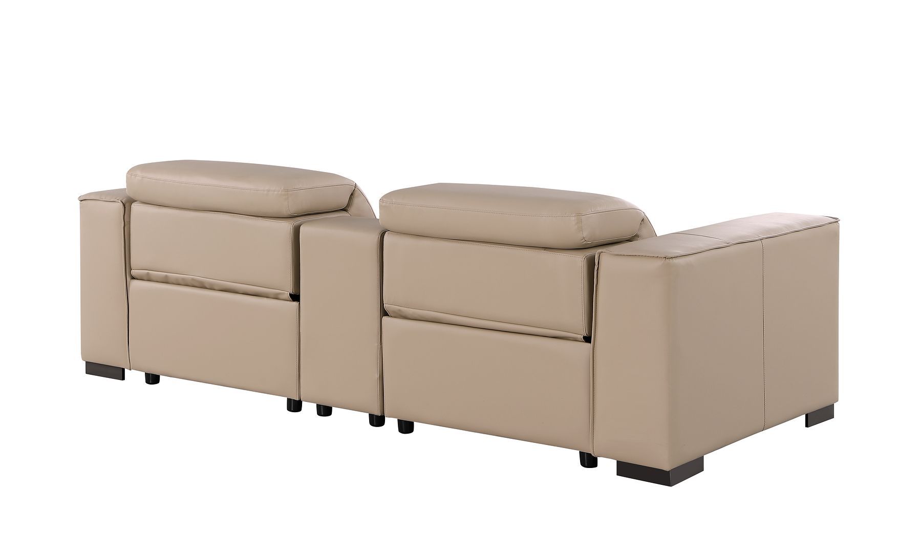 1208 - Dual Power Reclining Console Loveseat