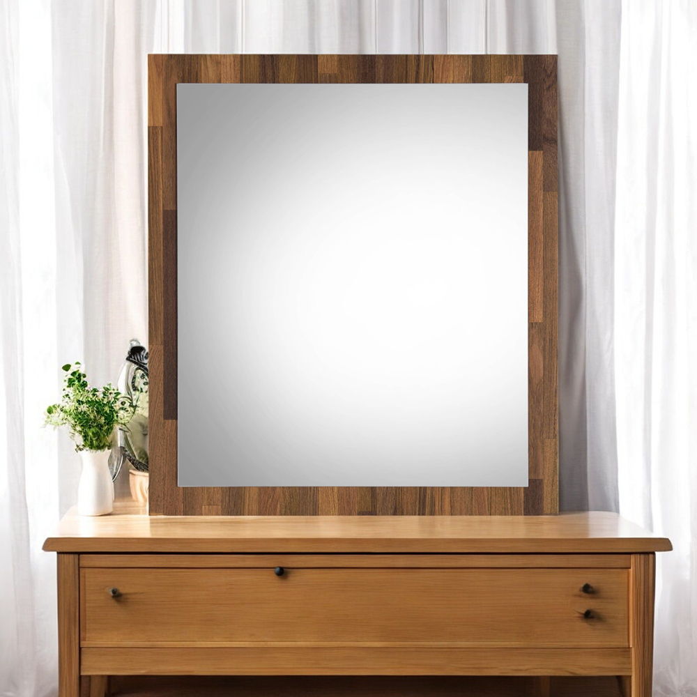 Hestia - Mirror - Walnut Finish