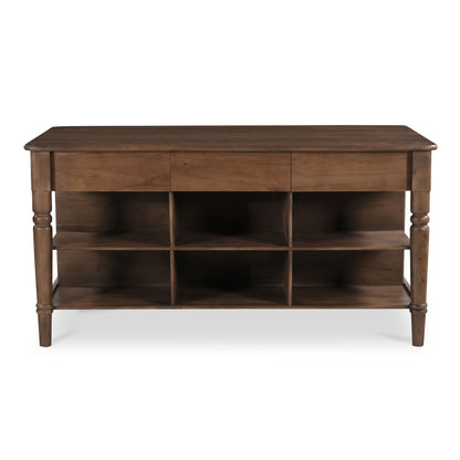 Russet - Kitchen Island - Brown