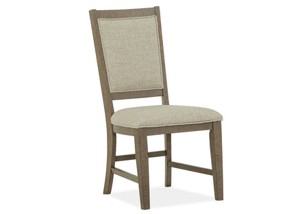 Paxton Place - Step Upholstered Side Chair (Set of 2) - Dovetail Grey