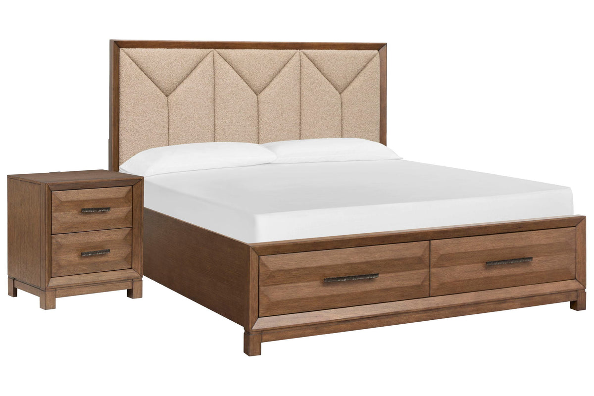 Callisto - Upholstered Panel Storage Bedroom Set