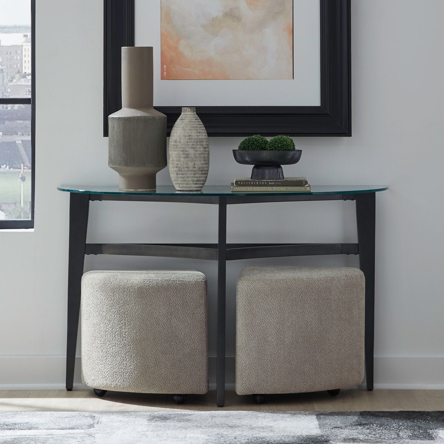 Capri - 3 Piece Table Set - Espresso